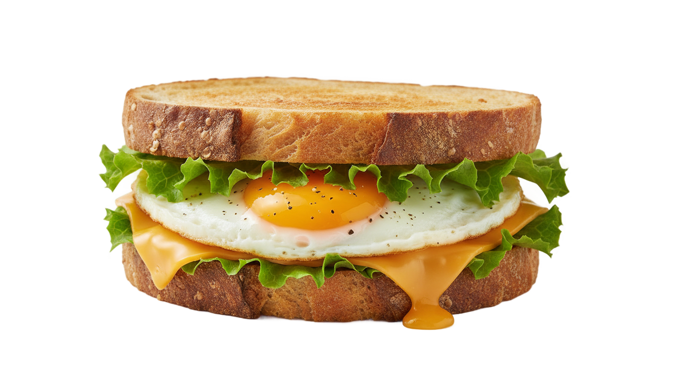 egg sandwich png PNG transparent background