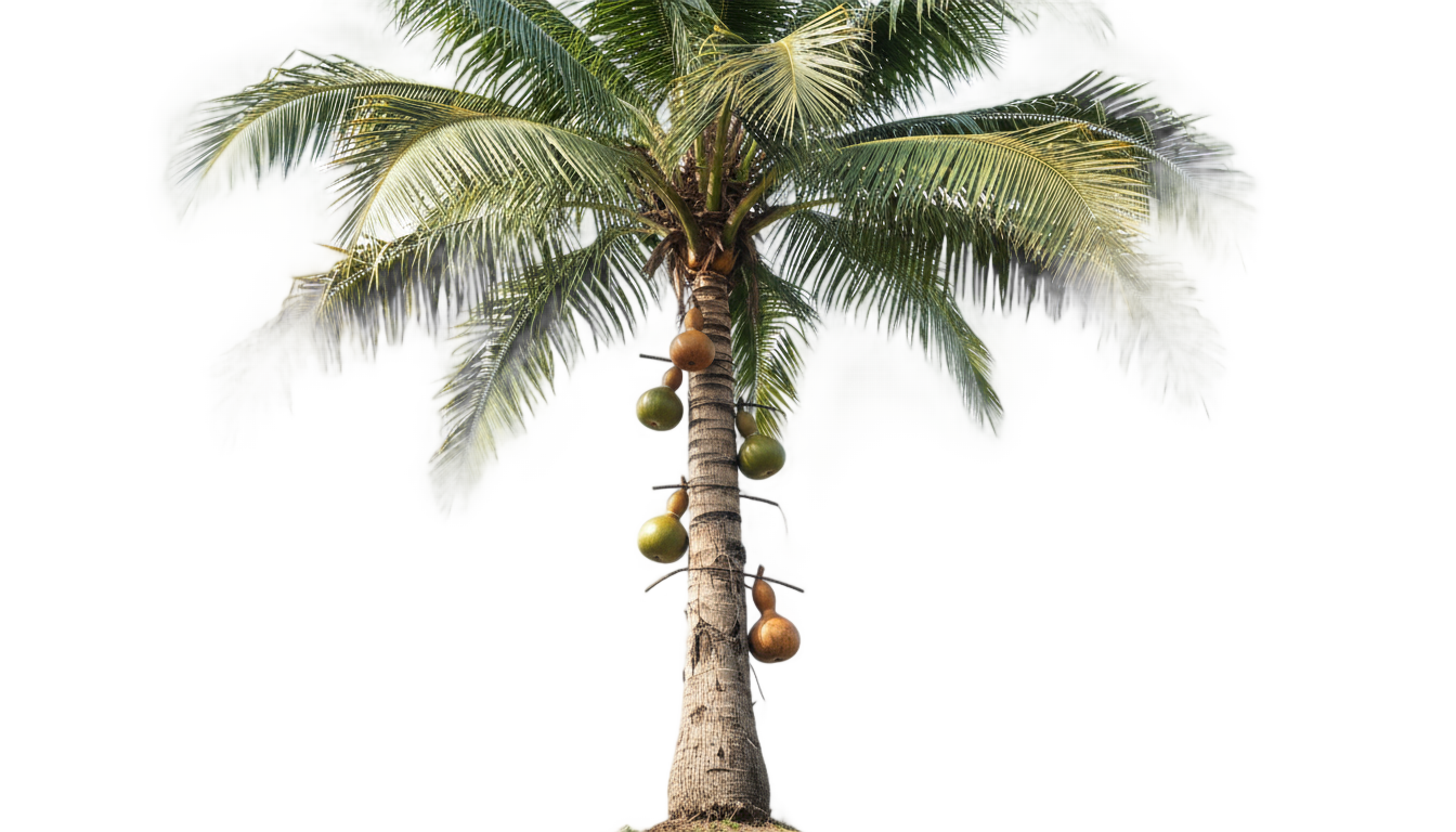 palm wine tree png PNG transparent background