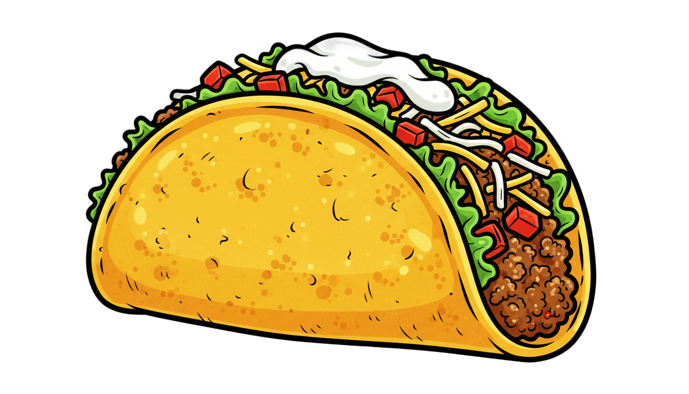 taco dibujo png PNG transparent background
