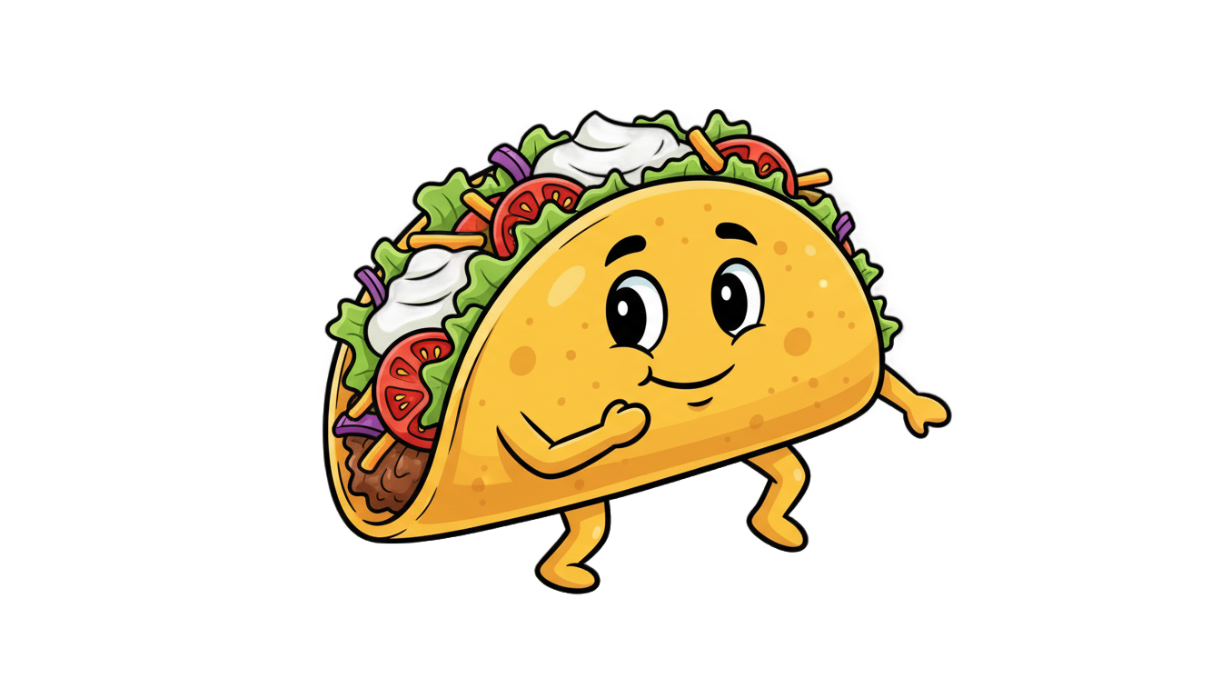 taco png animado PNG transparent background