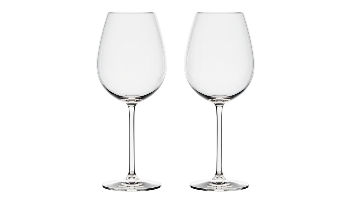 two wine glasses png PNG transparent background