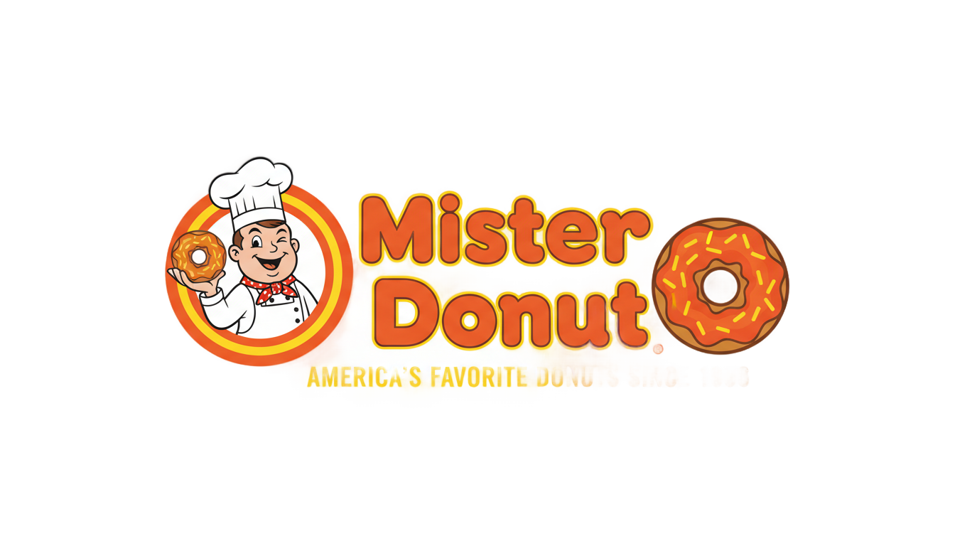 mister donut logo png PNG transparent background