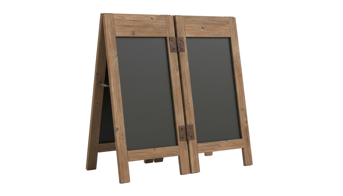 sandwich board png PNG transparent background