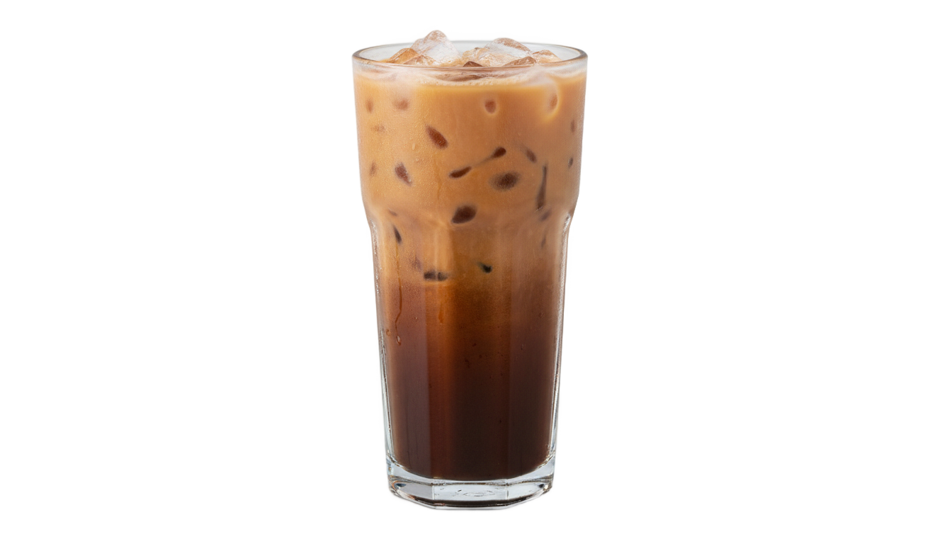 dark chocolate milk tea png PNG transparent background