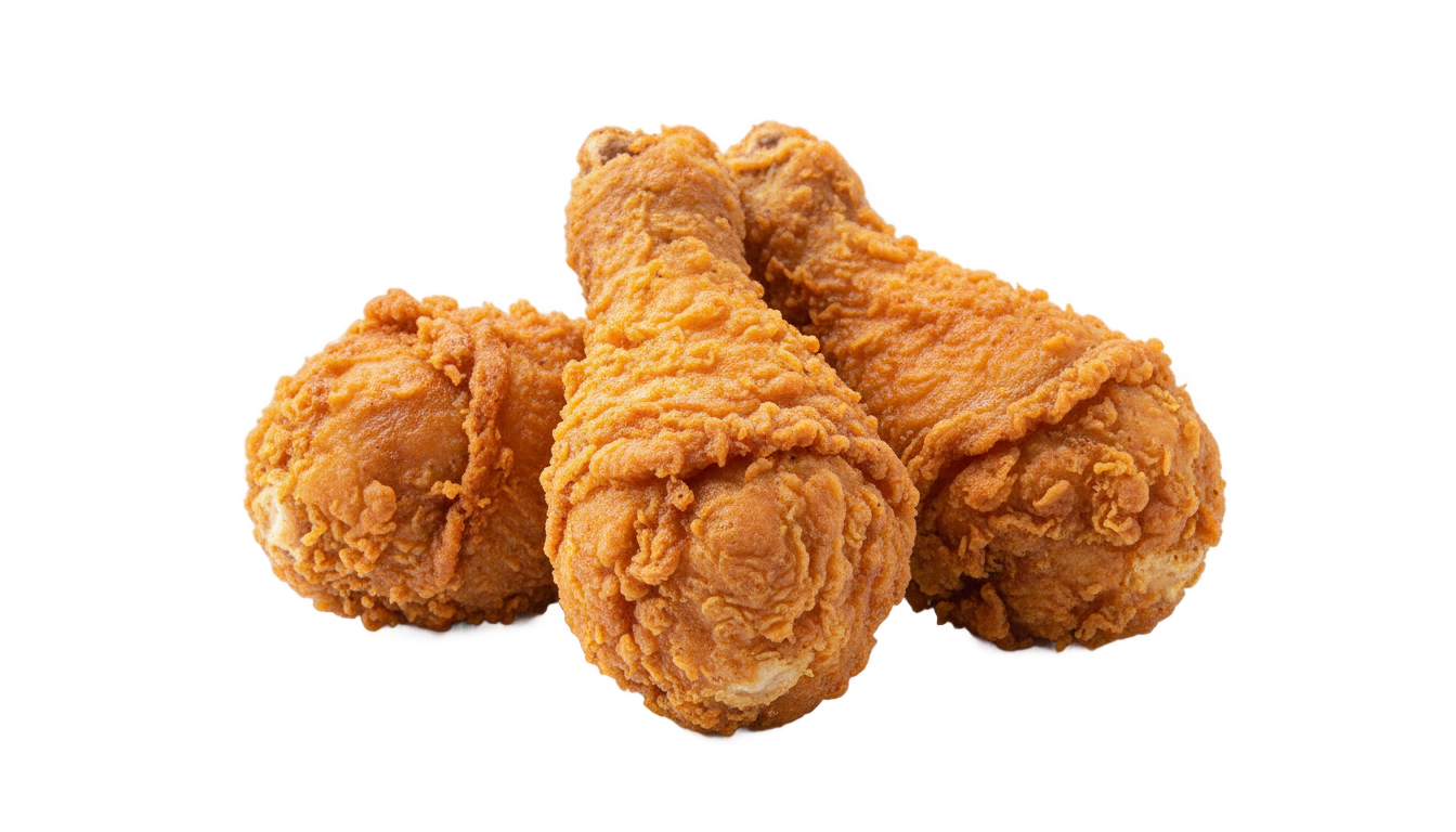 fried chicken legs png PNG transparent background