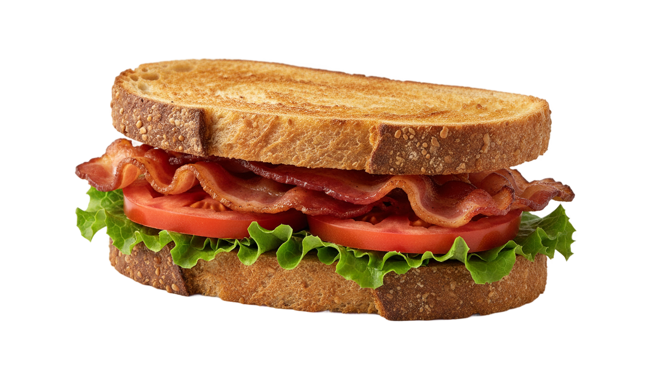 bacon sandwich png PNG transparent background