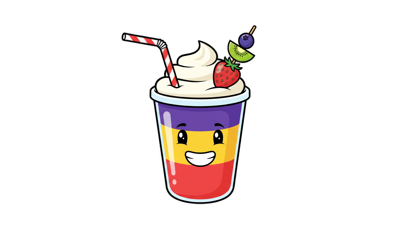 smoothie cartoon png PNG transparent background