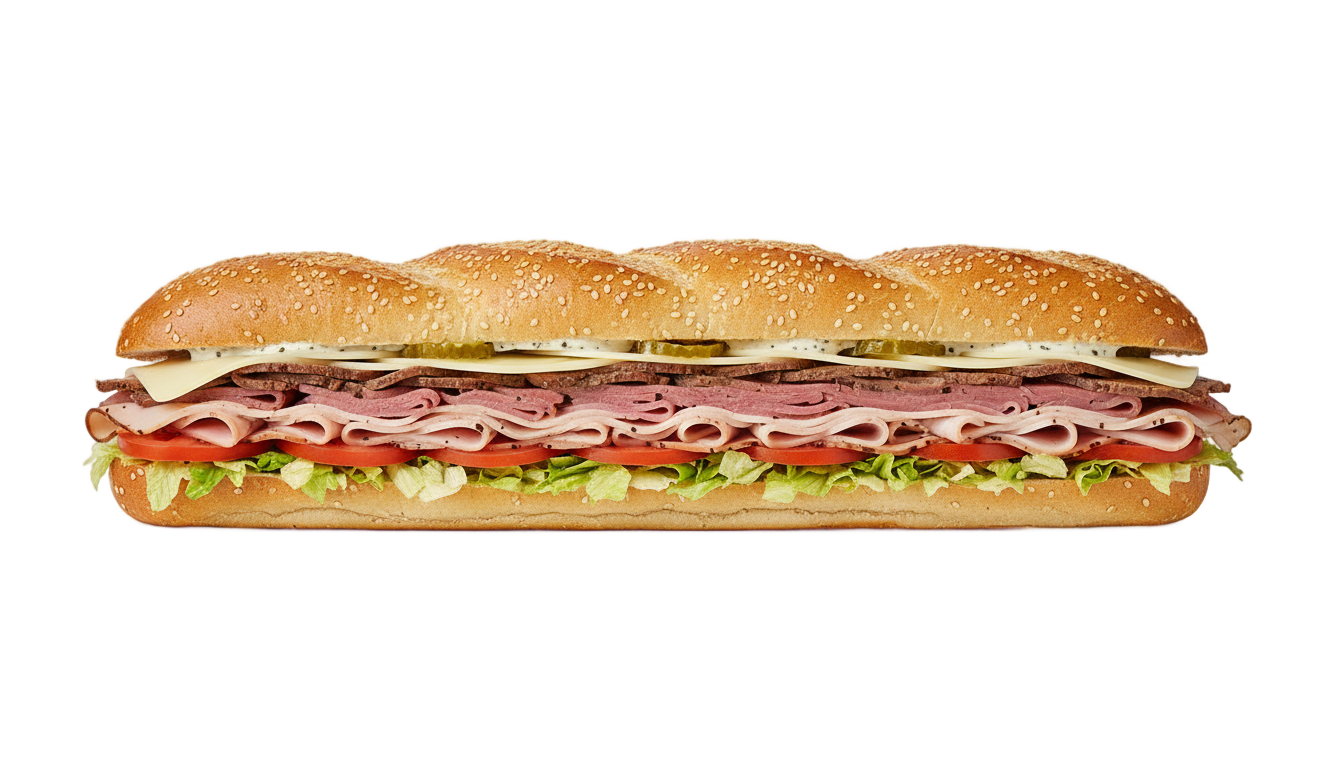 long sandwich png PNG transparent background