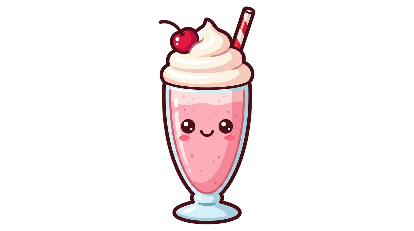 milkshake emoji png PNG transparent background