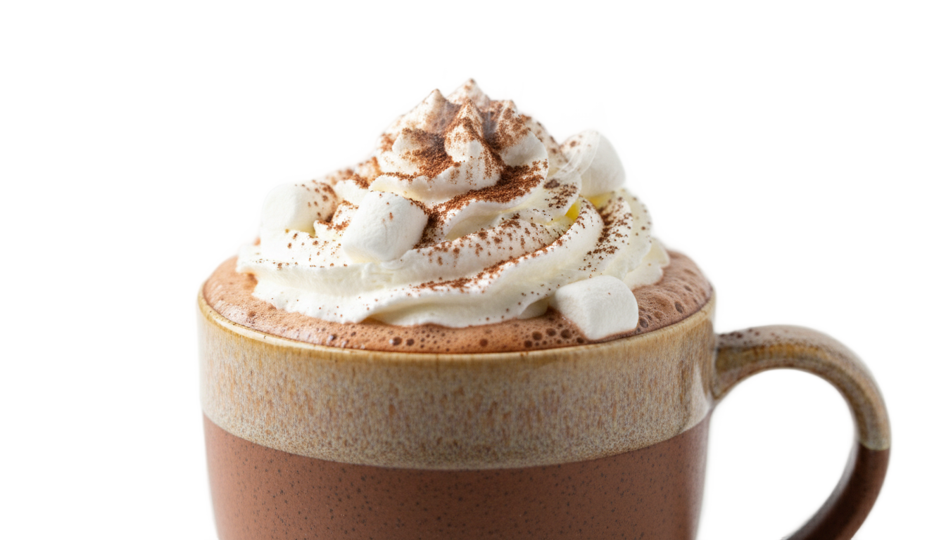 copo de chocolate quente png PNG transparent background