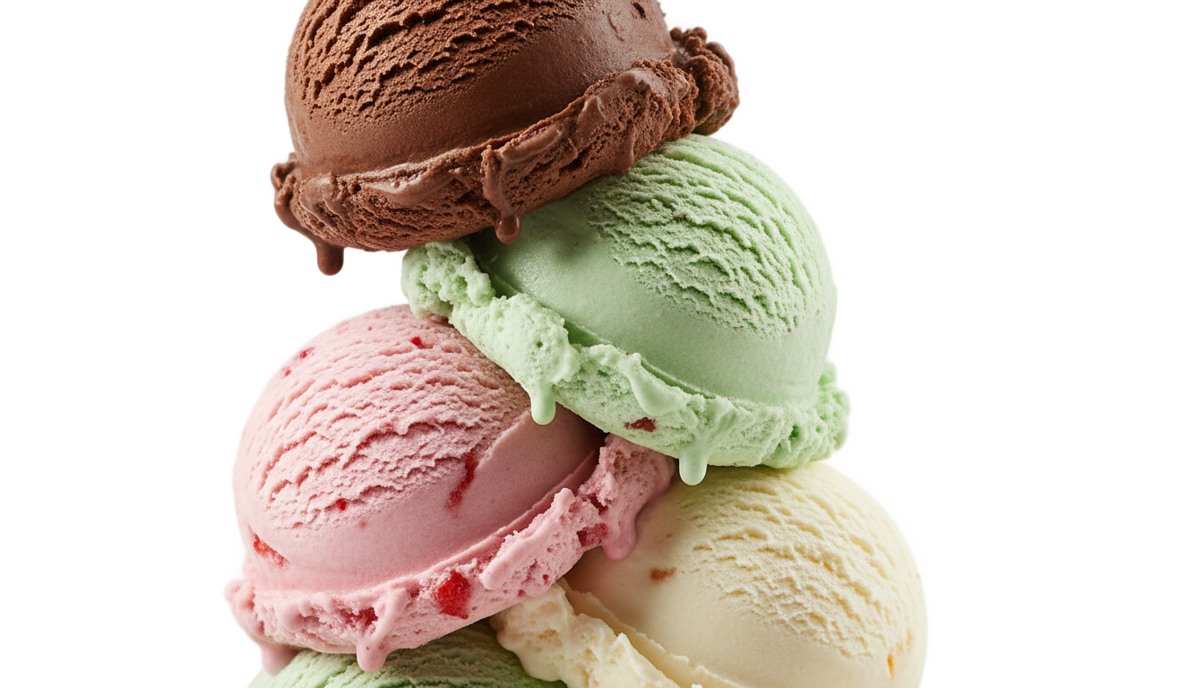 ice cream flavours png PNG transparent background
