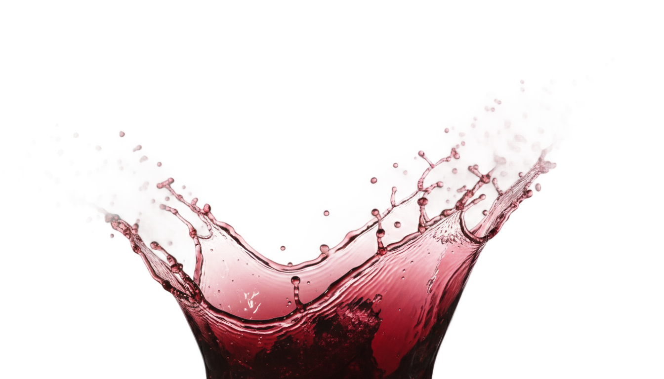 red wine splash png PNG transparent background
