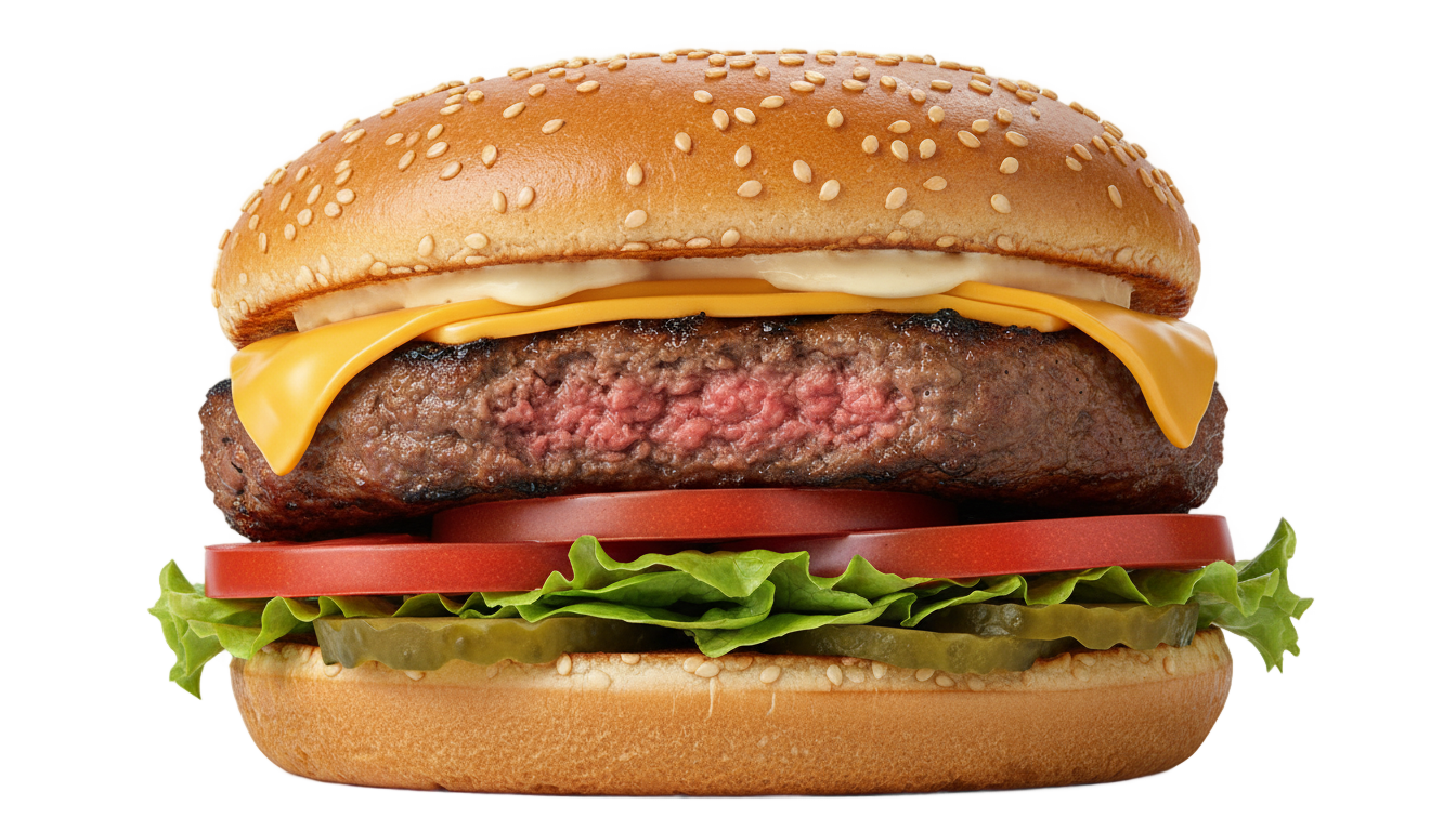 burger slice png PNG transparent background