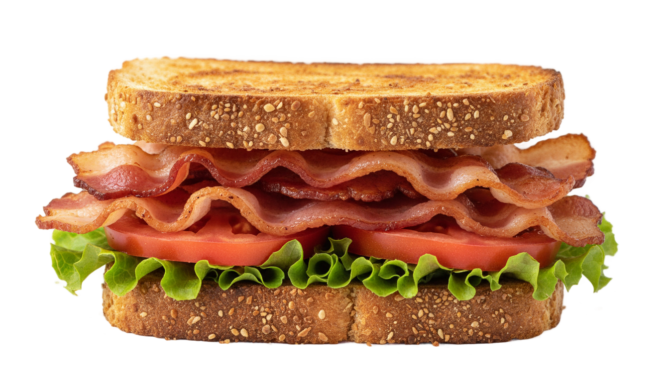 bacon sandwich png PNG transparent background