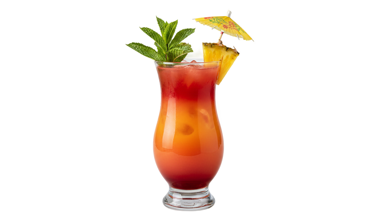 mai tai cocktail png PNG transparent background