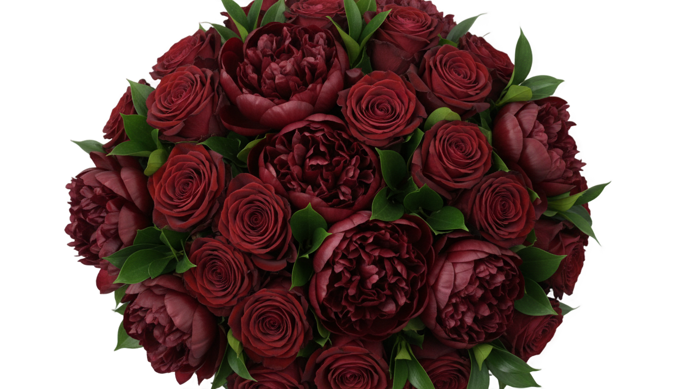 wine flowers png PNG transparent background