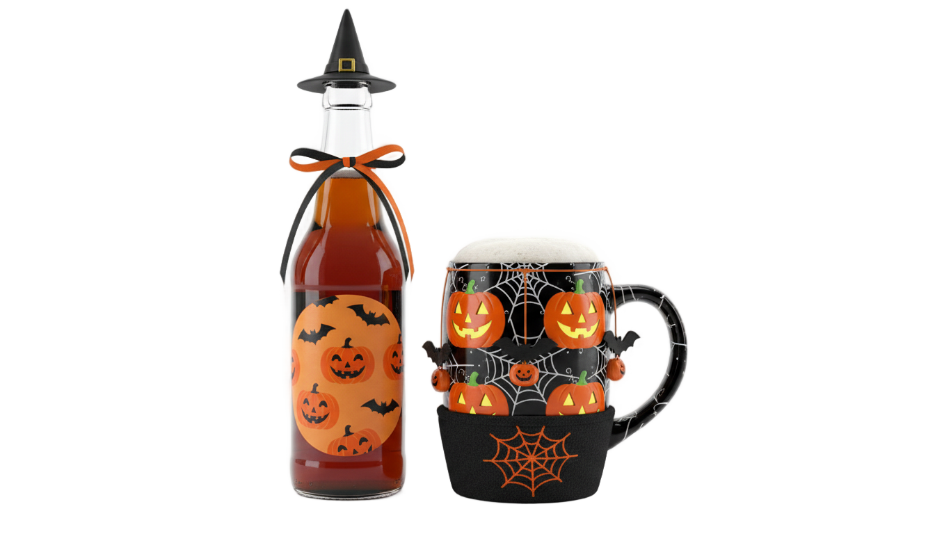 halloween beer png PNG transparent background