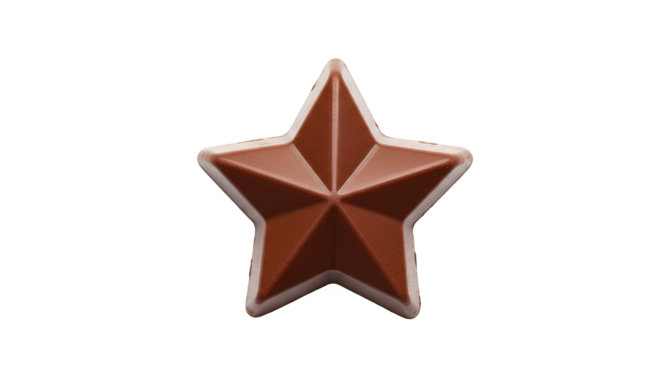 five star chocolate png PNG transparent background