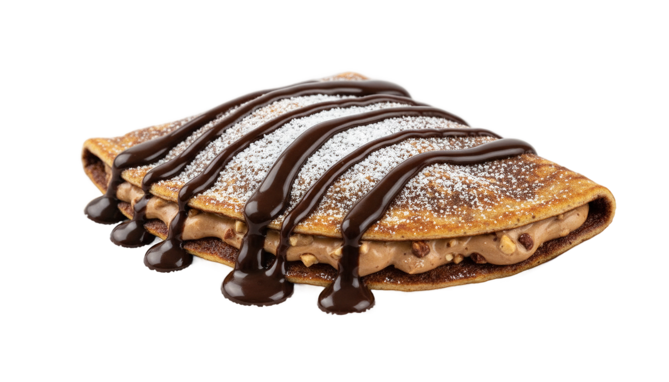 chocolate crepe png PNG transparent background
