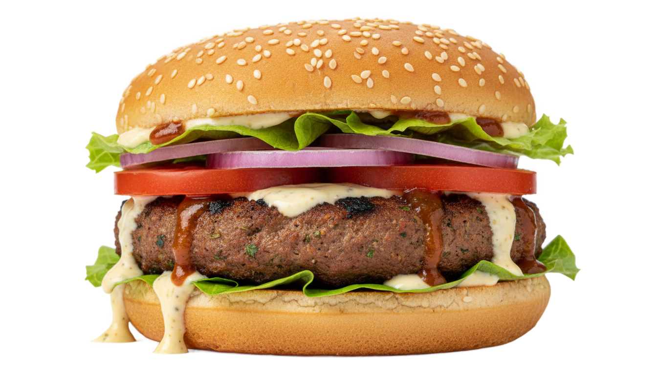 shami burger png PNG transparent background