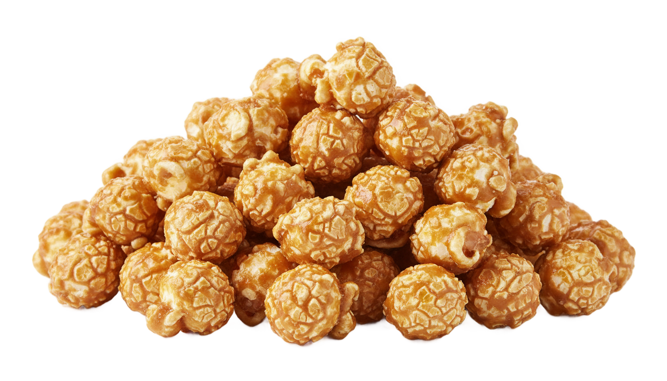 caramel popcorn png PNG transparent background