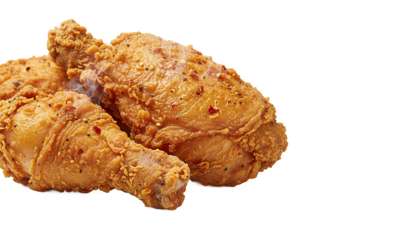 spicy fried chicken png PNG transparent background