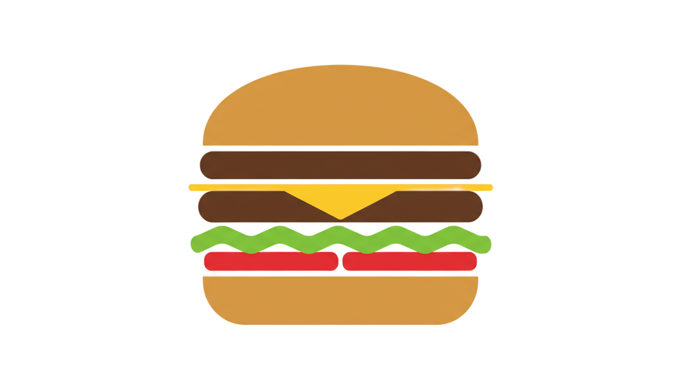 burger symbol png PNG transparent background