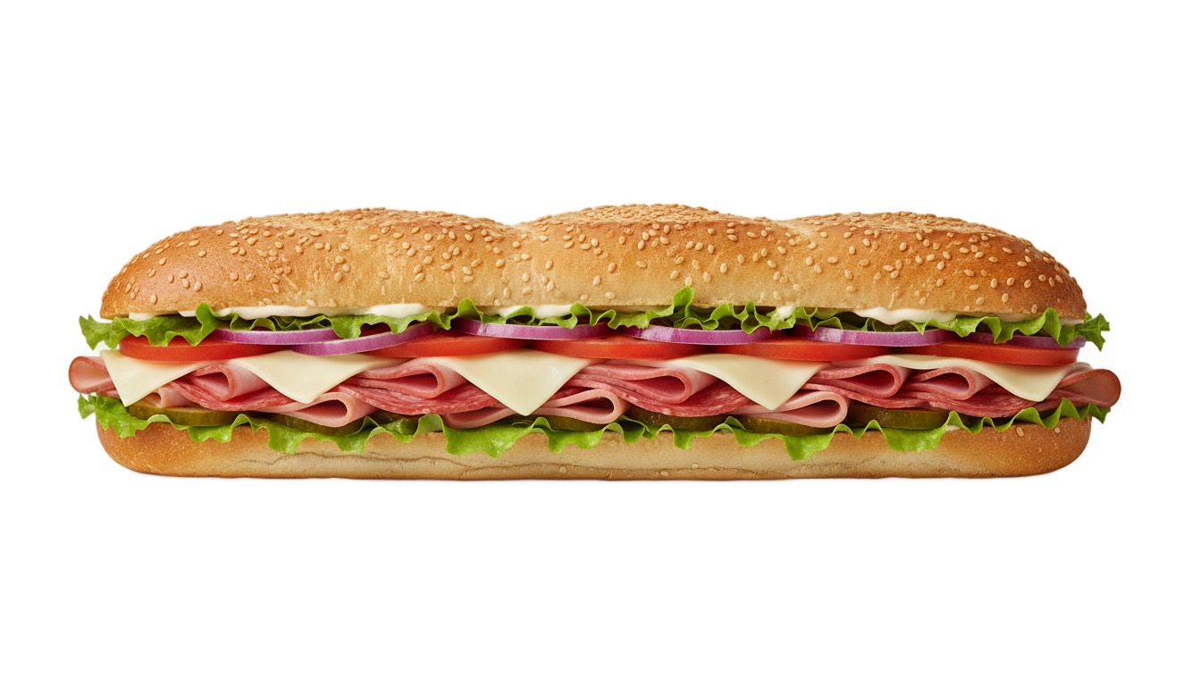 long sandwich png PNG transparent background