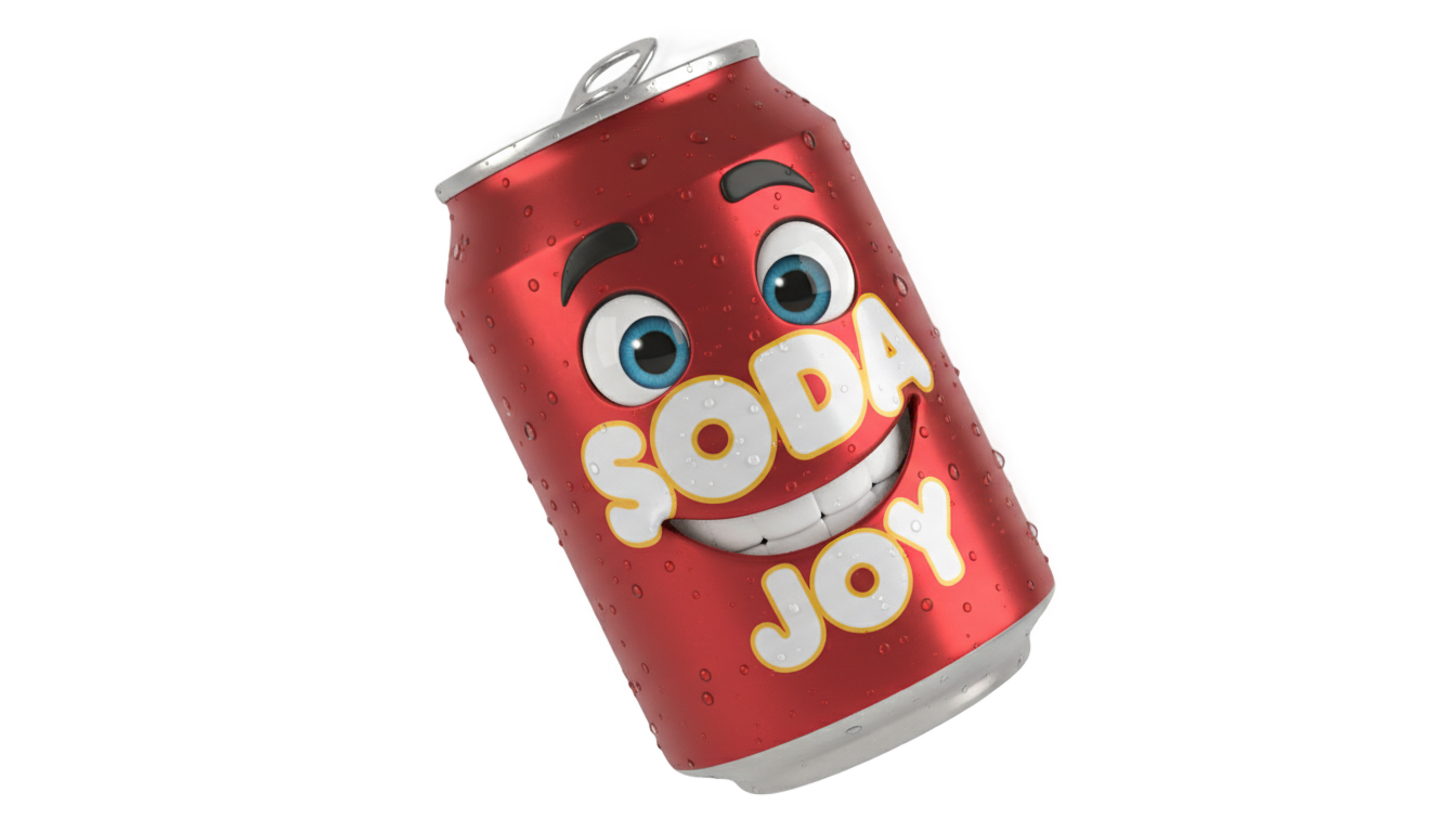 soda cartoon png PNG transparent background