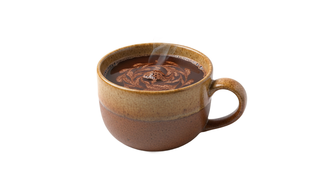 chocolate tea png PNG transparent background