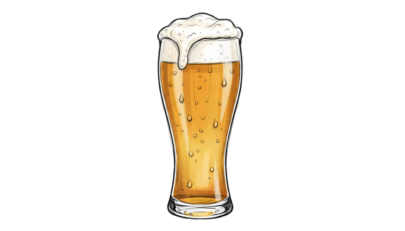 beer sketch png PNG transparent background
