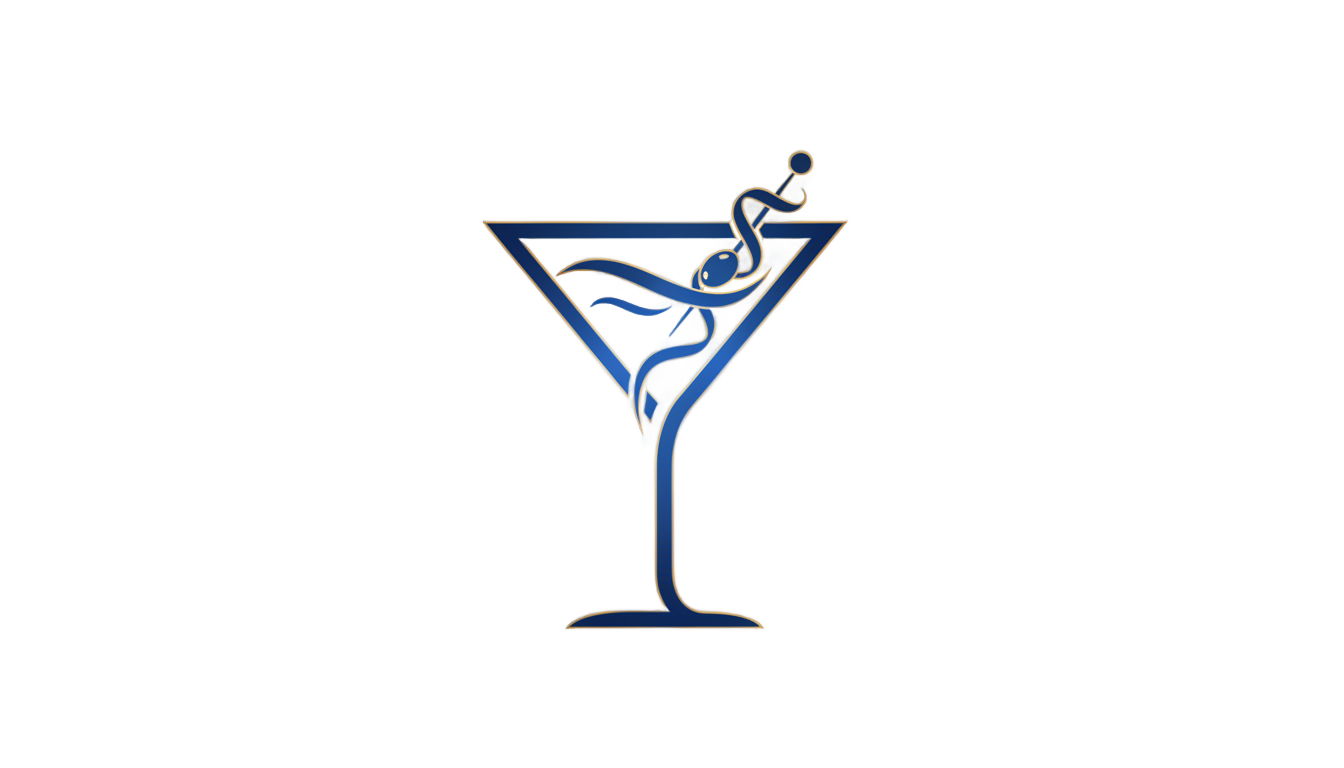 cocktail logo png PNG transparent background