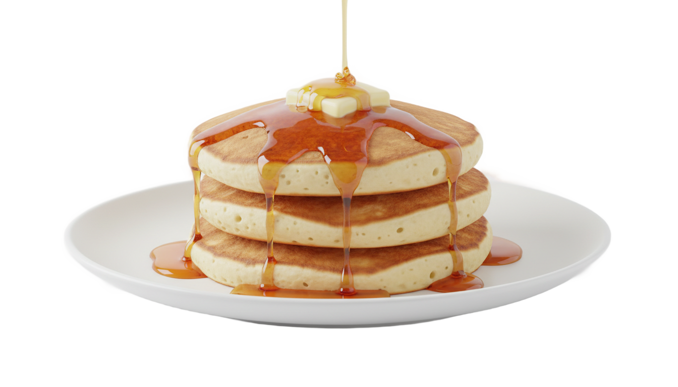 pancake png cartoon PNG transparent background