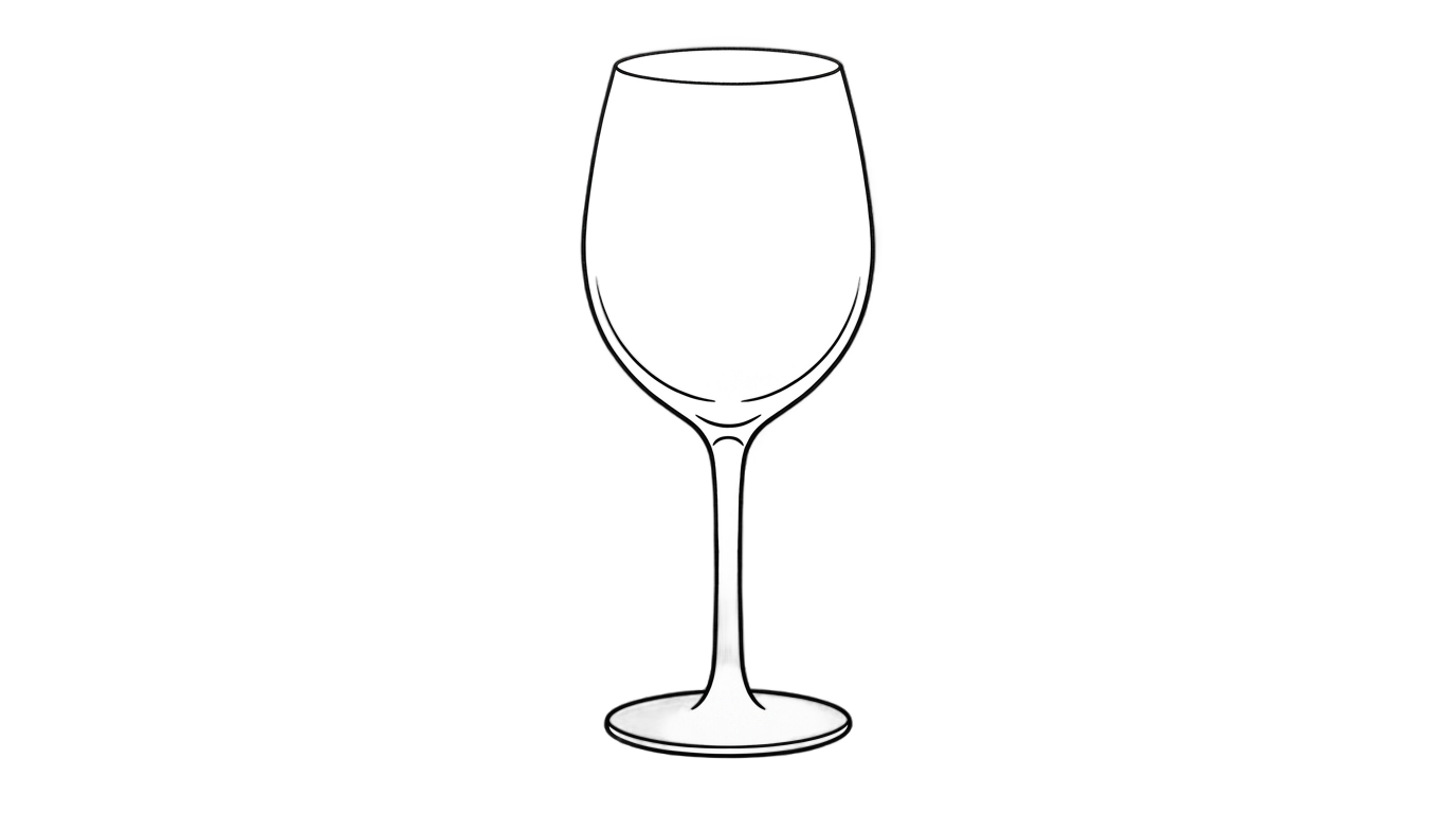 wine glass outline png PNG transparent background