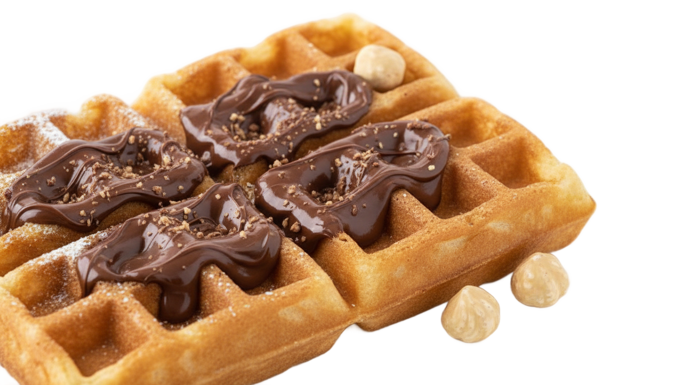 nutella waffle png PNG transparent background
