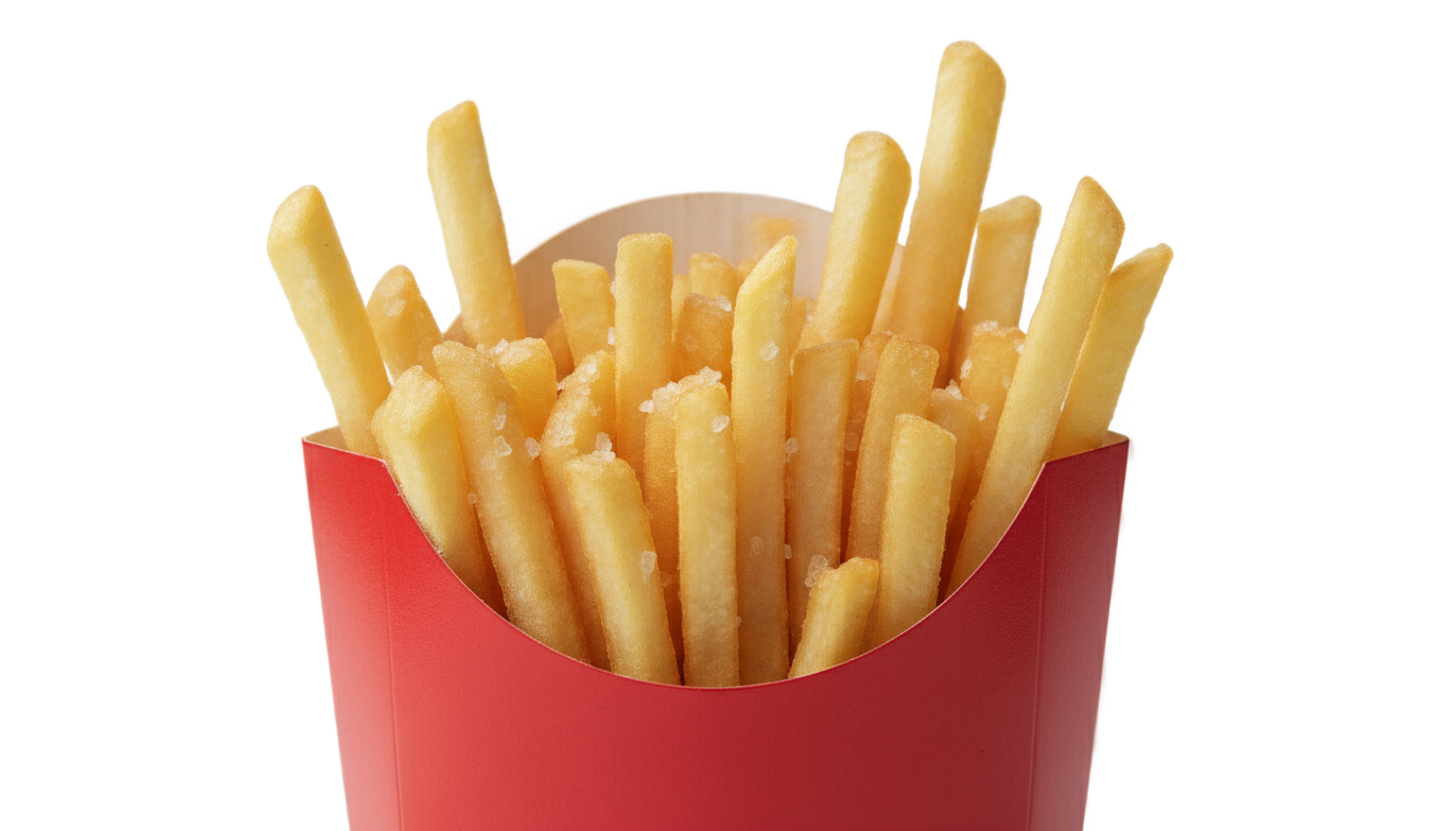 mcdonald french fries png PNG transparent background