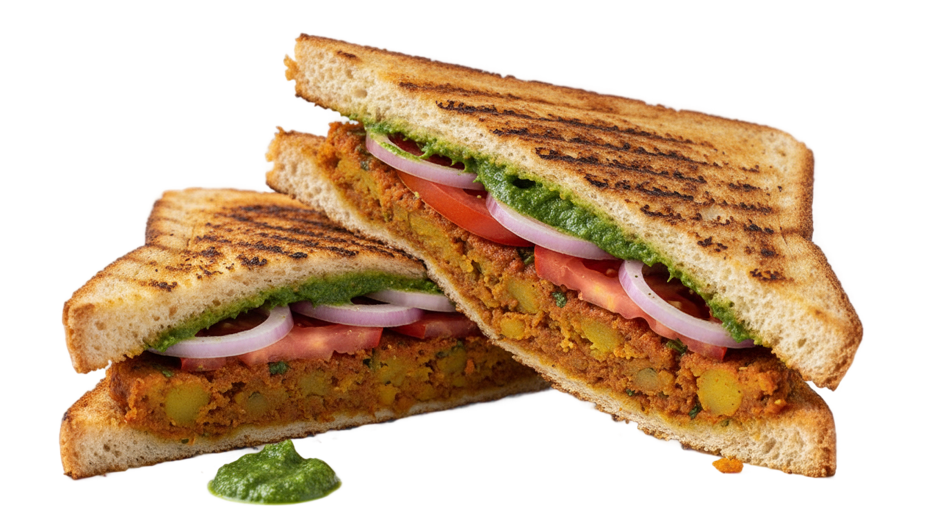 masala sandwich png PNG transparent background