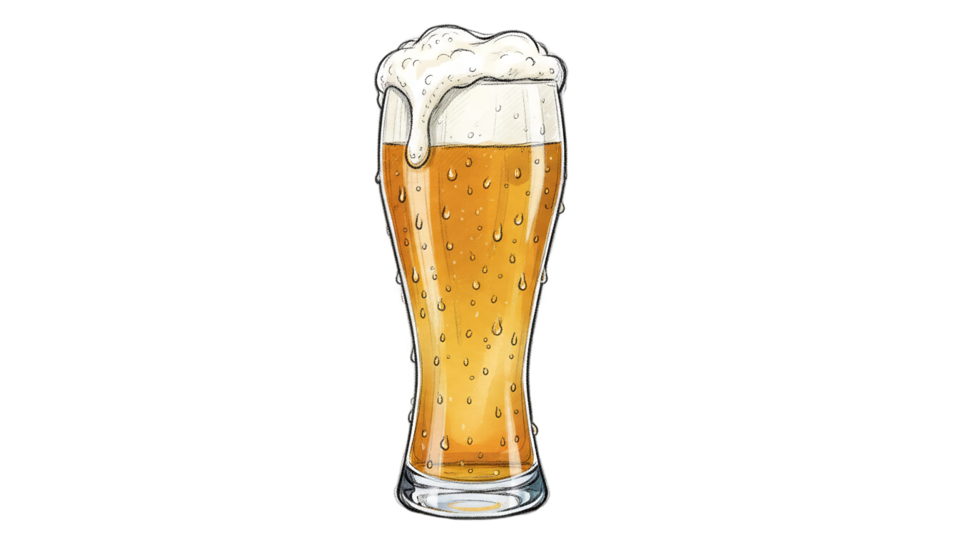 beer sketch png PNG transparent background