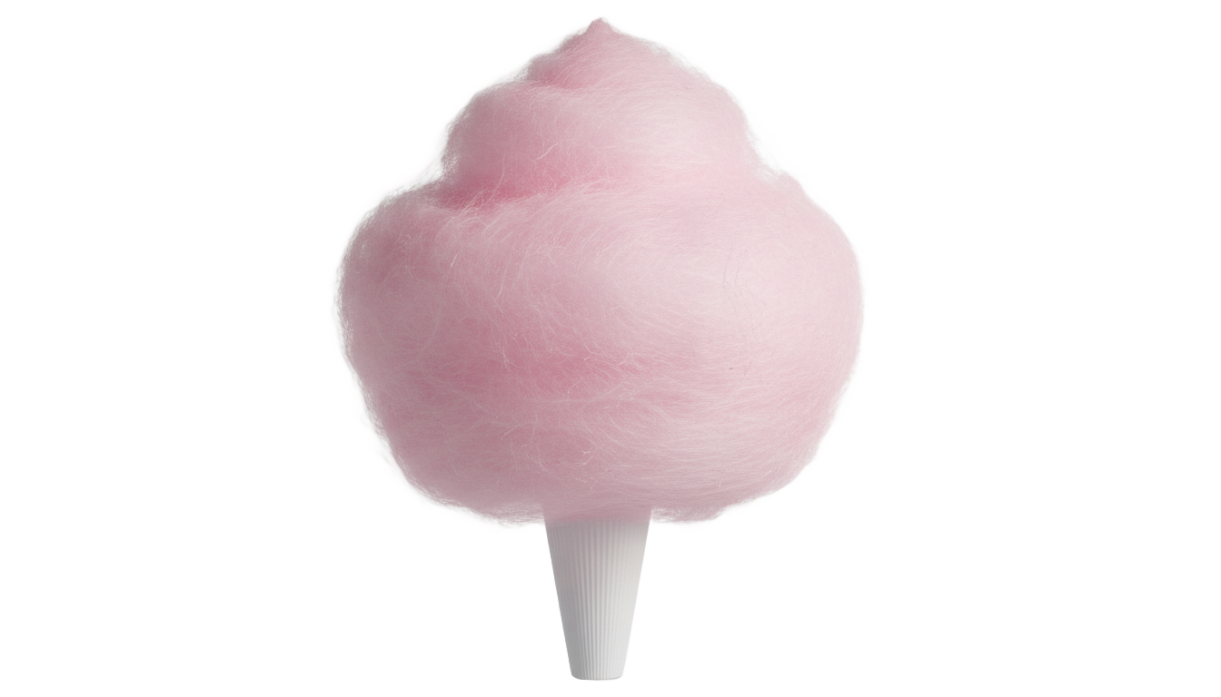 pink cotton candy png PNG transparent background