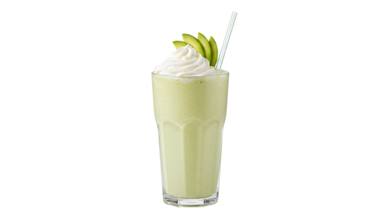 avocado milkshake png PNG transparent background