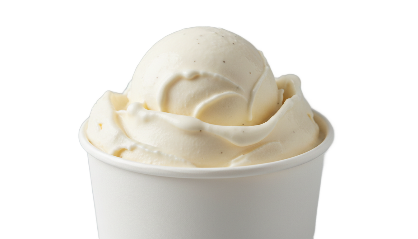 vanilla ice cream cup png PNG transparent background