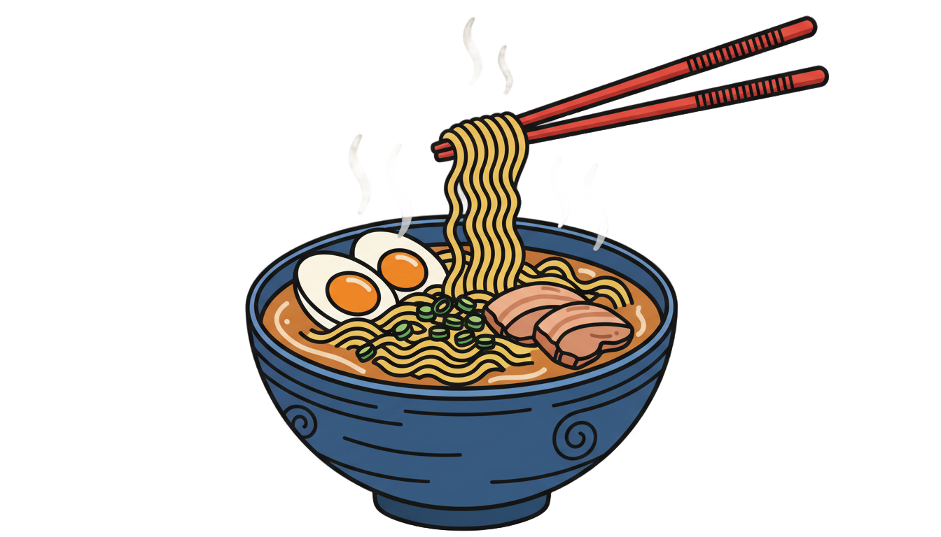 ramen vector png PNG transparent background