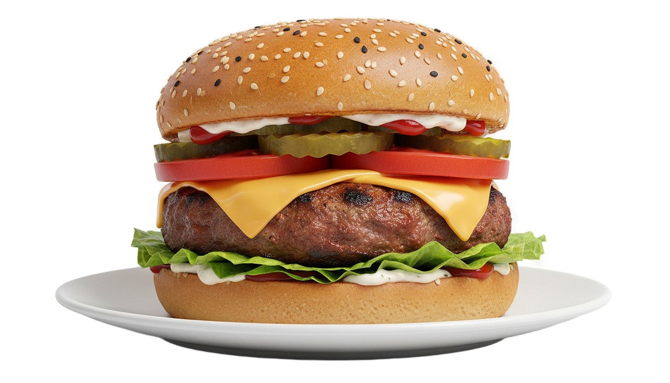 burger 4k png PNG transparent background