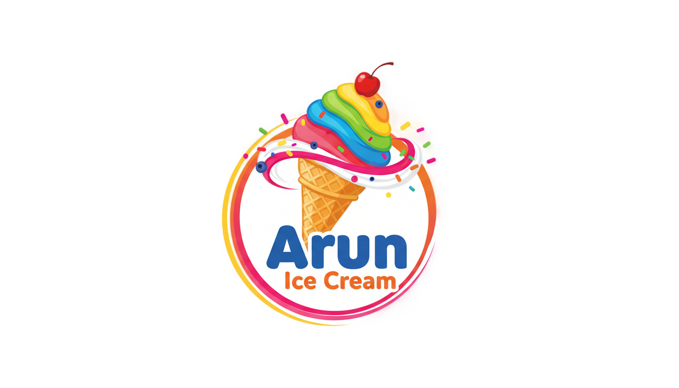 arun ice cream logo png PNG transparent background