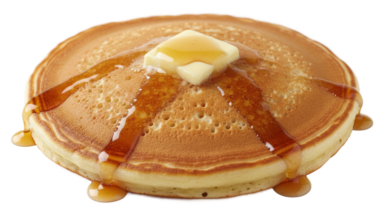 single pancake png PNG transparent background
