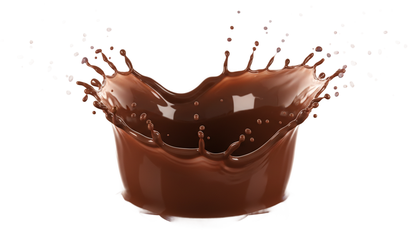chocolate milk splash png PNG transparent background