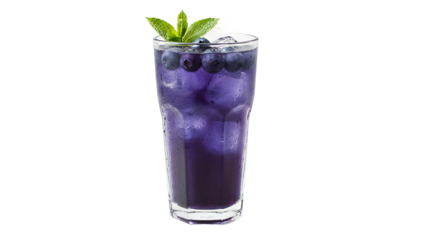 blueberry cocktail png PNG transparent background