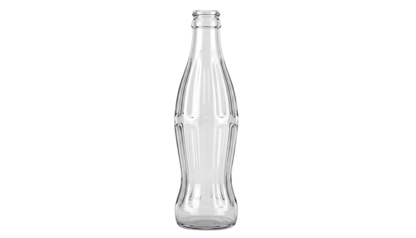 glass soda bottle png PNG transparent background
