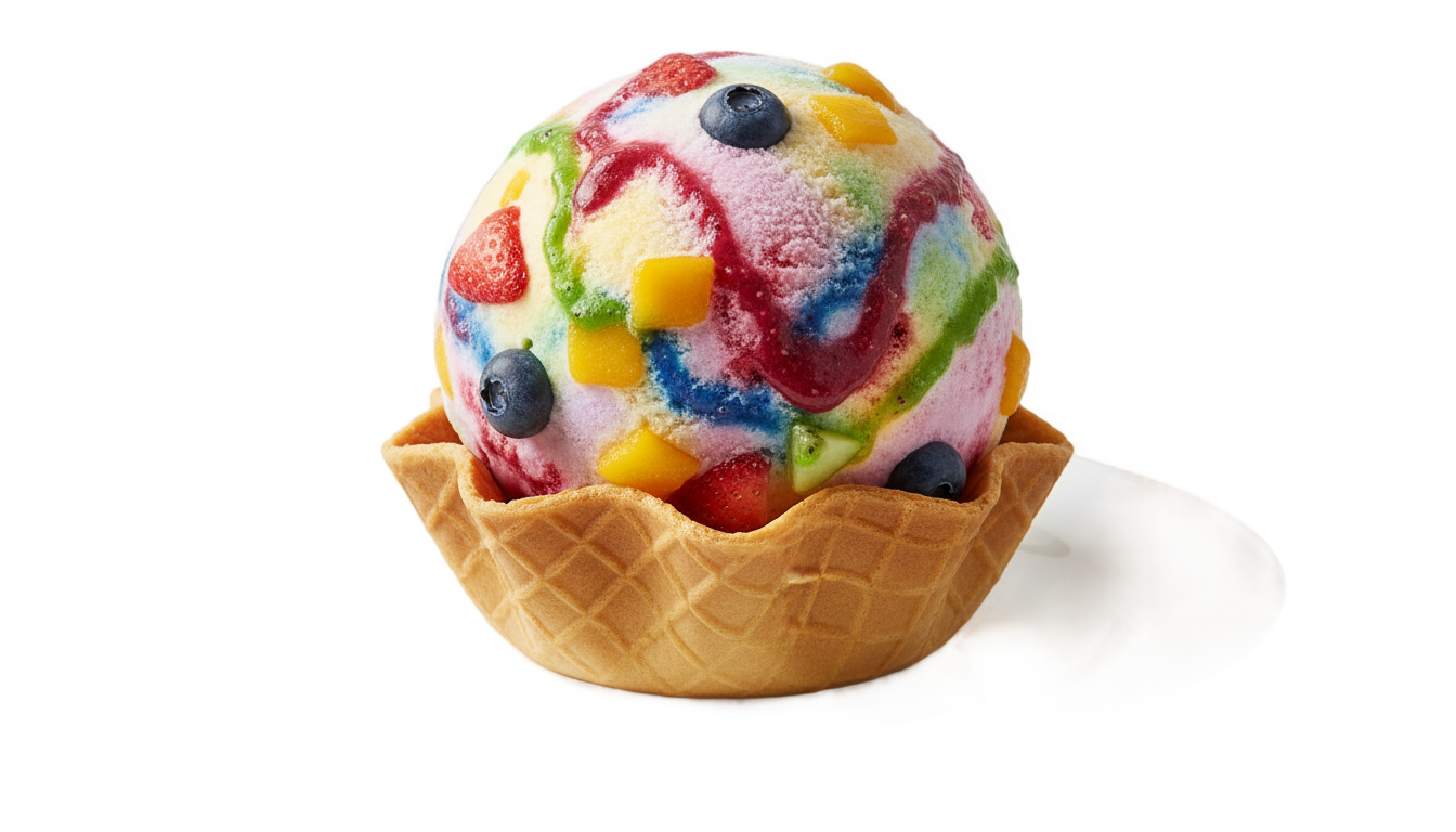 fruit ice cream png PNG transparent background