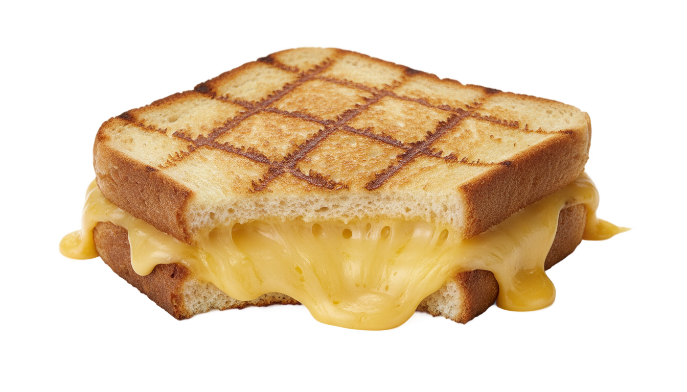 grilled cheese sandwich png PNG transparent background